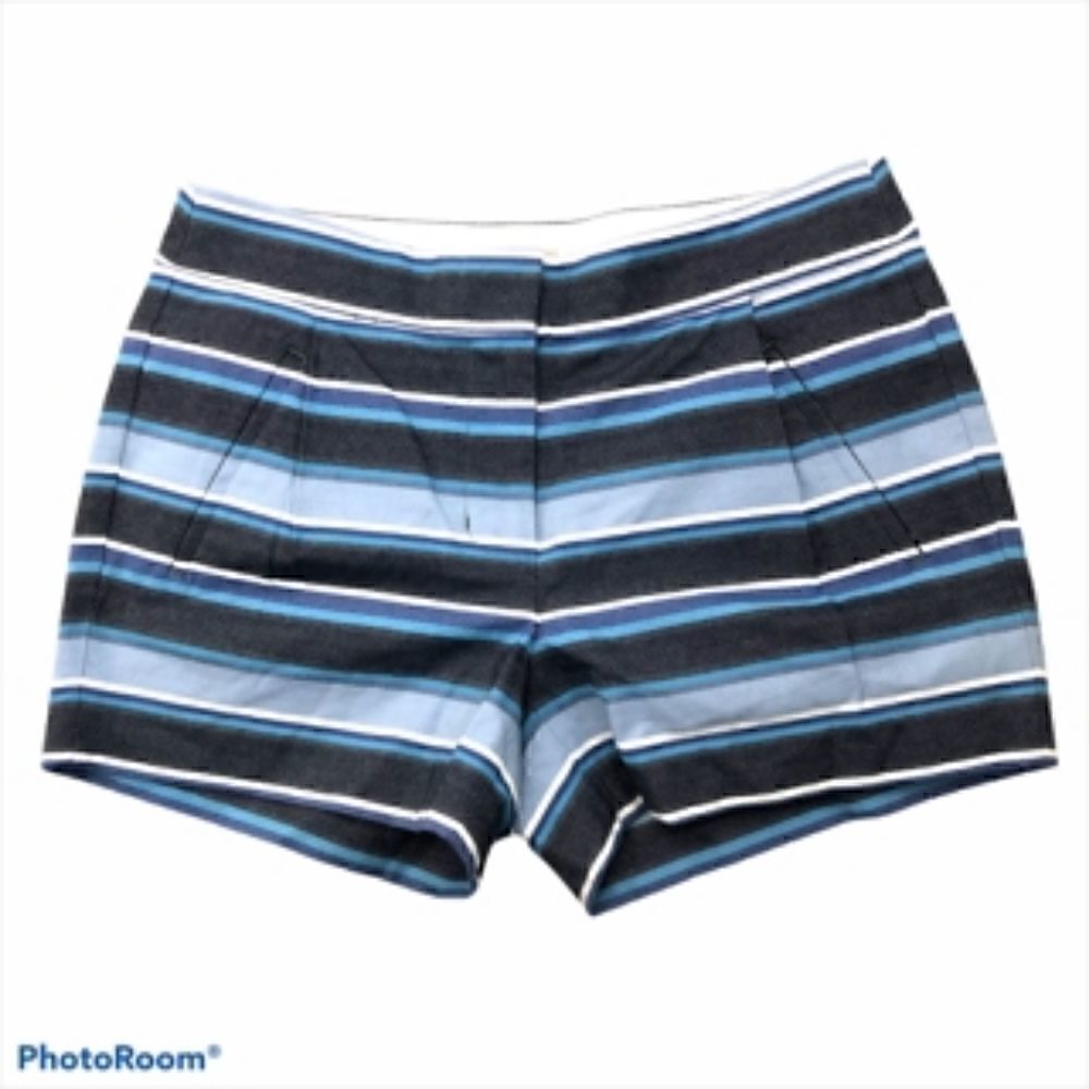 J. Crew Factory Striped Shorts - Picture 1 of 5